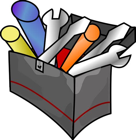 Tools Box Background royalty